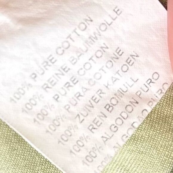 Burberry Burberrys of London Knight Logo Button Down Shirt Cotton Green Size M - Picture 6 of 9